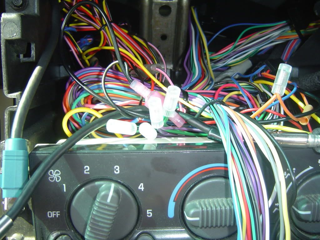 Alpine head unit install in 02 Silverado Truck Forum Truck Mod Central